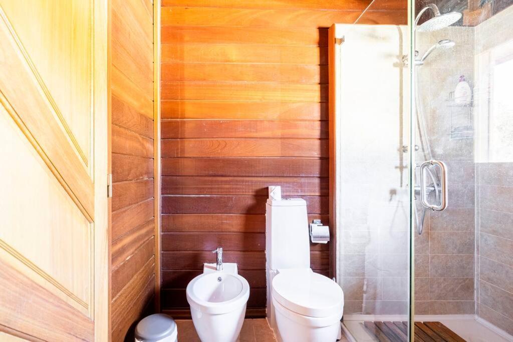 Вилла Wooden House Minde Экстерьер фото