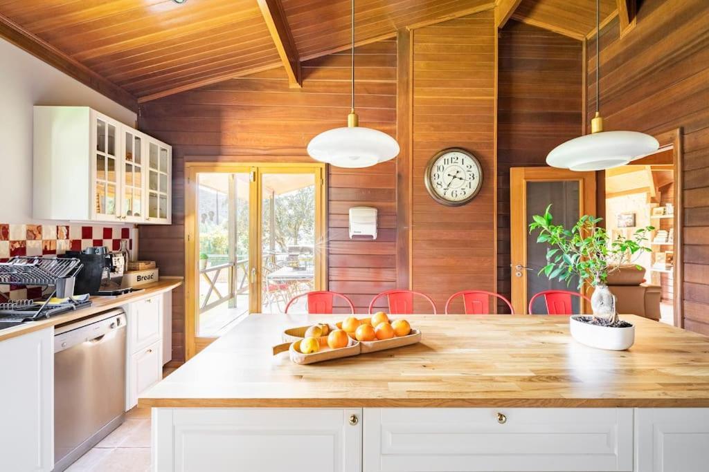 Вилла Wooden House Minde Экстерьер фото