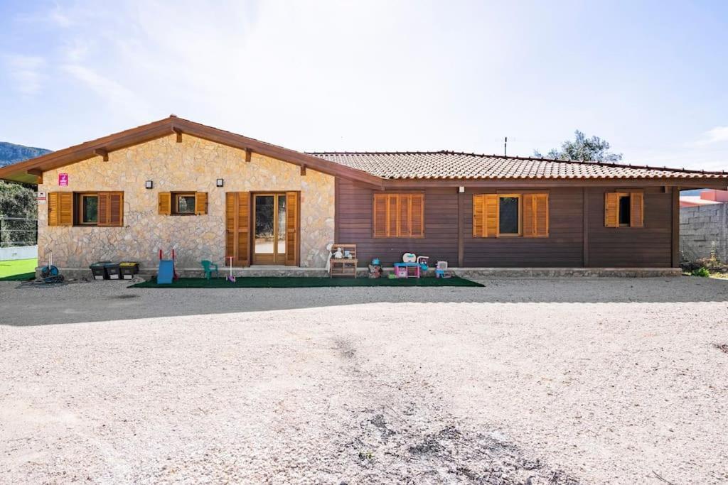 Вилла Wooden House Minde Экстерьер фото