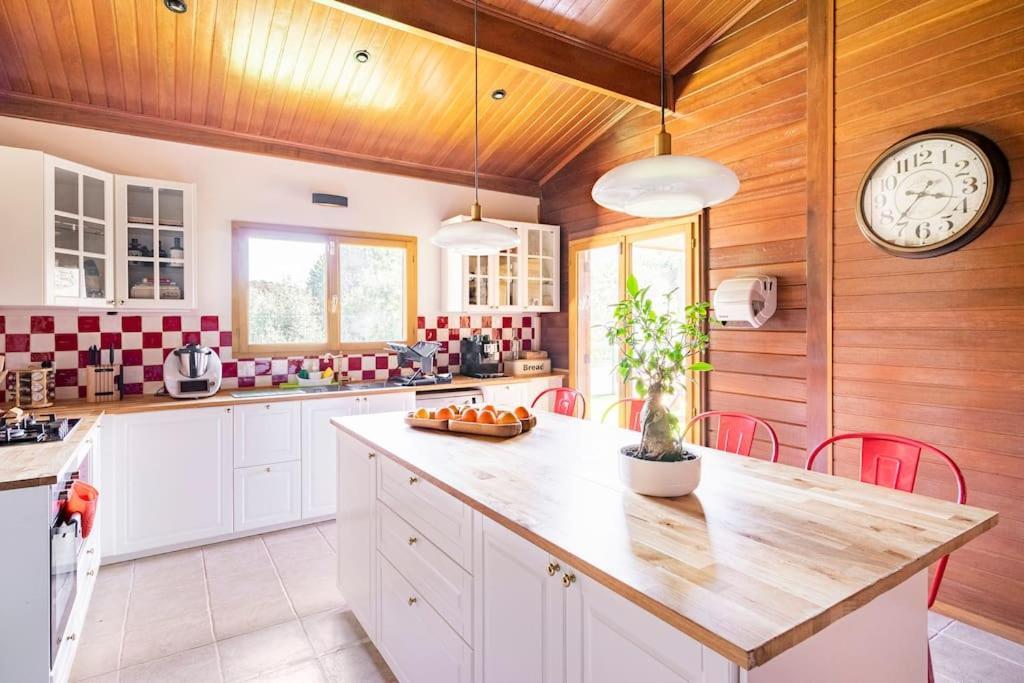 Вилла Wooden House Minde Экстерьер фото