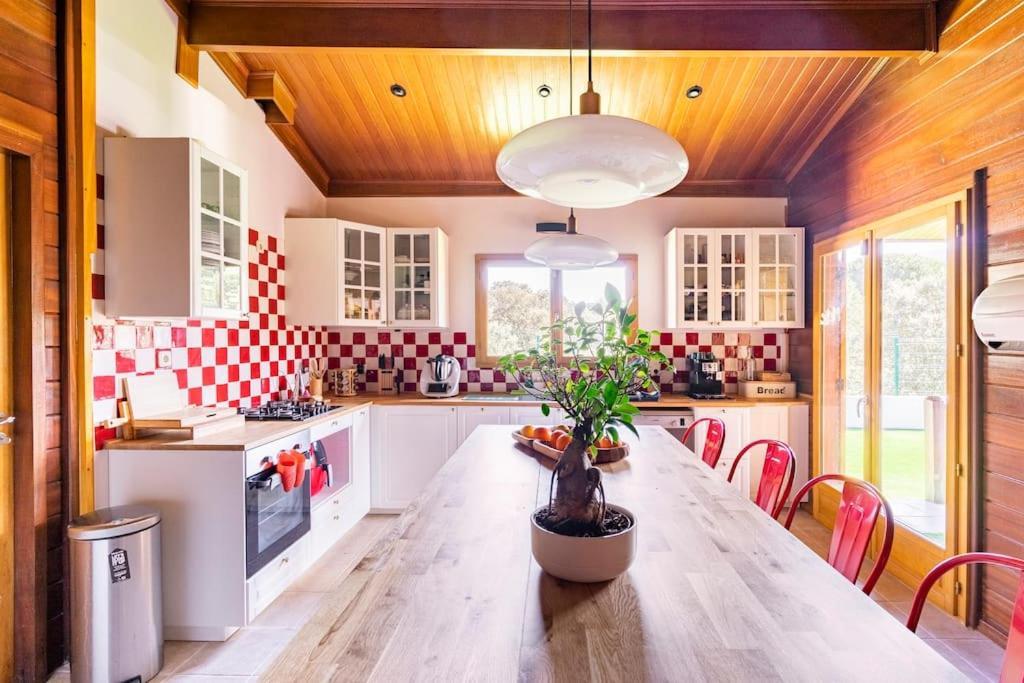 Вилла Wooden House Minde Экстерьер фото
