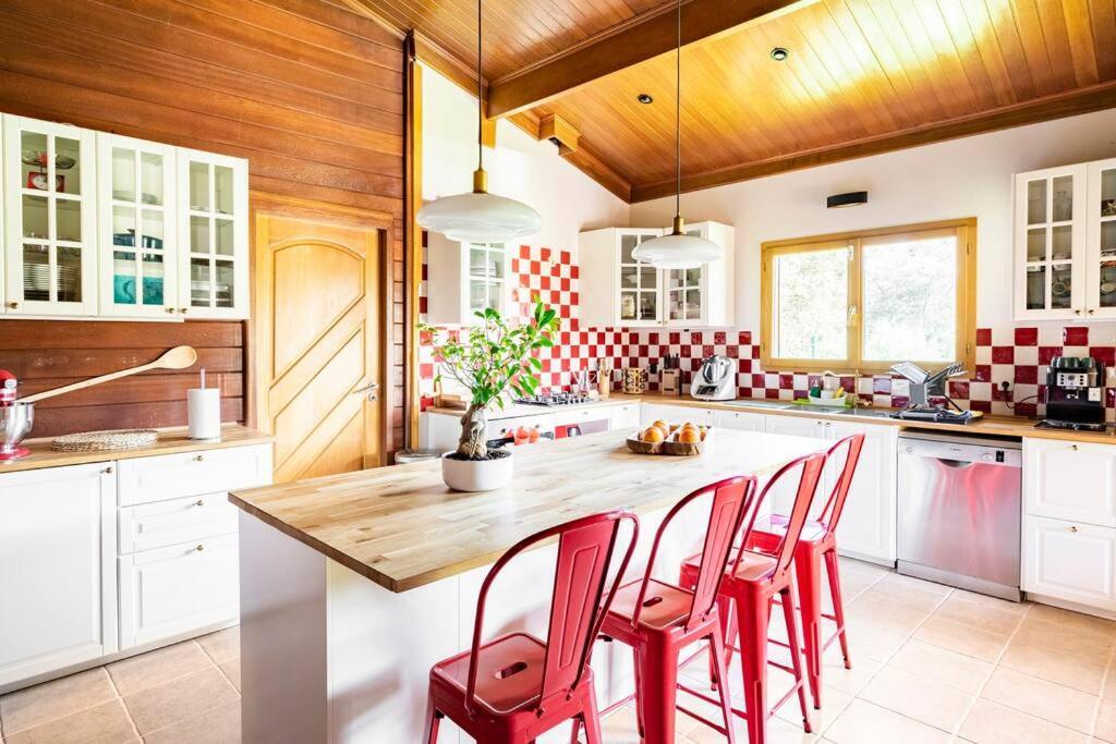 Вилла Wooden House Minde Экстерьер фото