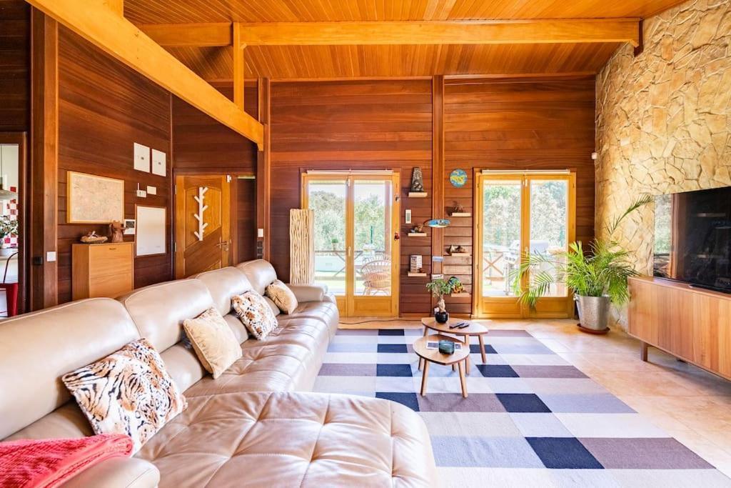 Вилла Wooden House Minde Экстерьер фото