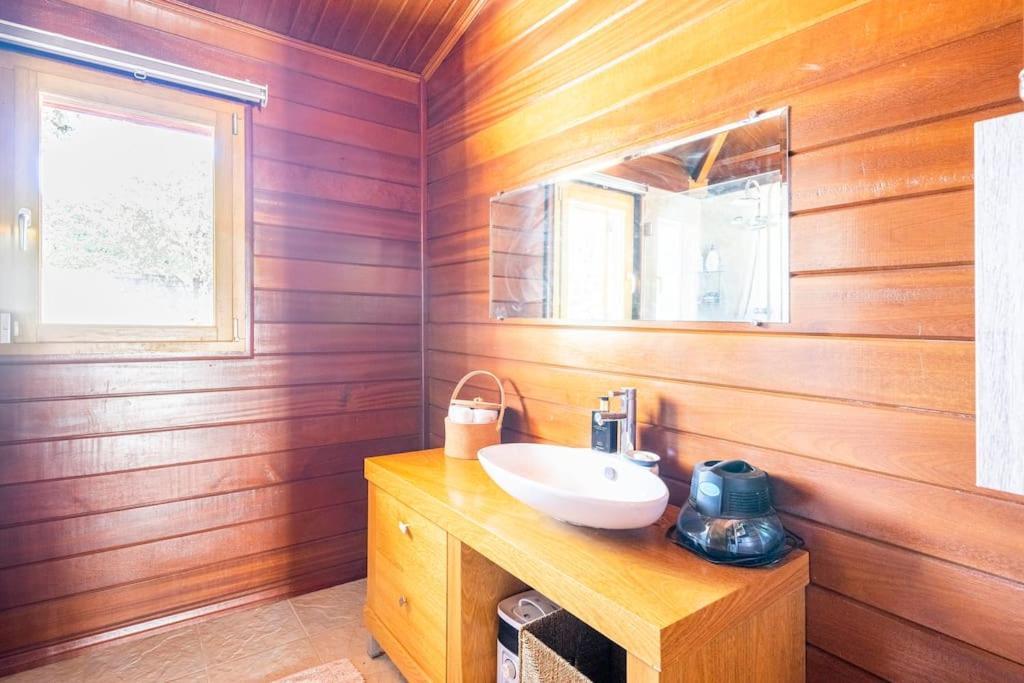 Вилла Wooden House Minde Экстерьер фото